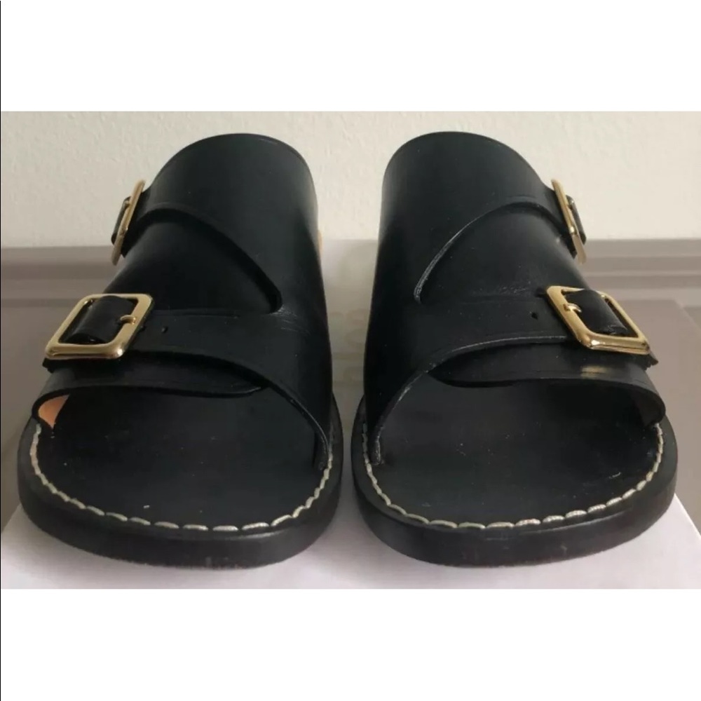 Chloe Buckle Slides 39
